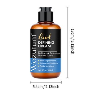 Crème Définissante Professionnelle <span class=keywords><strong>pour</strong></span> Boucles Homme – Fixation Forte <span class=keywords><strong>pour</strong></span> <span class=keywords><strong>Cheveux</strong></span> Texturés et Ondulés – Formule Anti-Frisottis au Beurre de Karité - Product Image 3