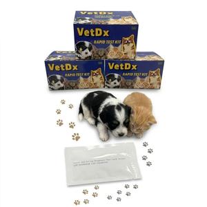 <span class=keywords><strong>Test</strong></span> urinaire populaire pour chiens et chats, permettant de détecter la gestation chez les chiens et les chats, résultat en 5 à 10 minutes. - Product Image 1