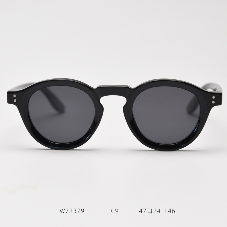 Polarized Vintage Round Sunglasses UV400 Protection TR90 Frame Joopin Vintage Round Polarized Sunglasses, TR90 Frame, UV400  main image 4