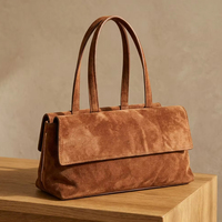 Sac à Rabat en Daim Minimaliste Moderne Femme Longue Anse Sac sous l'Aisselle Bureau Personnalisé OEM ODM 2026