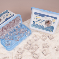 Capsules de lessive pour bébé, formule douce et sûre pour les peaux sensibles, vêtements pour bébé, vente en gros pour les détaillants et les distributeurs