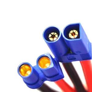 Werkseitig 2-poliges EC2 EC3 EC5 EC8-Buchsenkabel für RC-Auto hubschrauber Lithium-Polymer-Batterie - Product Image 1