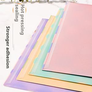 แฟ้มใสลายการ์ตูนน่ารัก ขนาด A4 สำหรับเก็บเอกสาร วัสดุ PP เรียบง่าย เหมาะสำหรับจัดระเบียบเครื่องเขียนและเอกสารเรียน - Product Image 4