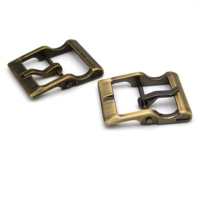 Boucles de ceinture Cloxy 40 mm à barre centrale pour ceinture en cuir antique, boucles de ceinture métalliques 40 mm pour hommes