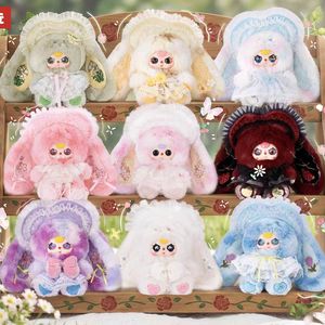 Nouvelle collection : Authentique Baby Three 400% Bloom Toward Sun Plush Doll Blind Box - Peluche lapin Kawaii pour la décoration de chambre - Product Image 1