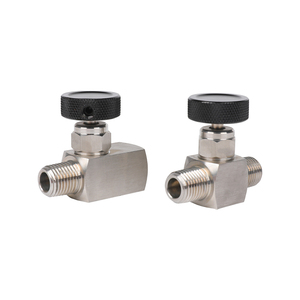 Válvula <span class=keywords><strong>de</strong></span> <span class=keywords><strong>aguja</strong></span> <span class=keywords><strong>de</strong></span> latón personalizada, hilo interno <span class=keywords><strong>de</strong></span> acero inoxidable, <span class=keywords><strong>para</strong></span> agua, <span class=keywords><strong>Gas</strong></span> y aceite, 1/6 - Product Image 1