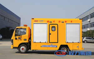 Camion di Soccorso per Drenaggio d'Emergenza ad Alta Efficienza con Telaio Dongfeng 4X2 e Generatore <span class=keywords><strong>Mobile</strong></span> per il Soccorso Comunale in caso di Alluvioni - Product Image 3
