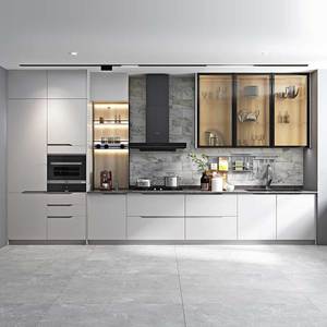 OPPEIN-secador de platos acrílico de alto brillo, accesorios de armario Kjario, diseño Modular barato, armario de cocina individual moderno - Product Image 6