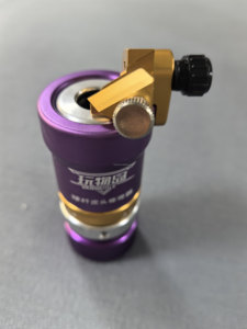 Aluminum Billiard <b>Cue</b> Tip Repair Tool Set, Portable Handheld <b>Cue</b> Tip Shaper Restorer, Lightweight for <b>Pool</b> & Snooker <b>Cue</b> Maint - Product Image 3