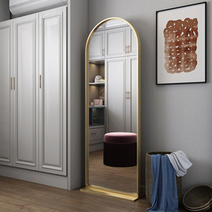 Tùy chỉnh Tùy chỉnh hình chữ nhật Led sàn gương Chiều dài đầy đủ cơ thể kích thước lớn miễn phí đứng - Product Image 6