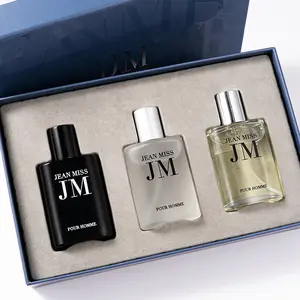 Set Kotak Hadiah Parfum Pria, Parfum Set Bau Tahan Lama 3 Buah 30Ml