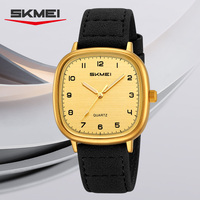 Jam Tangan Pria Vintage OEM Harga Murah Custom Logo Anda Kulit Asli Mesin Jepang Dial Besar Gaya Minimalis Jam Quartz