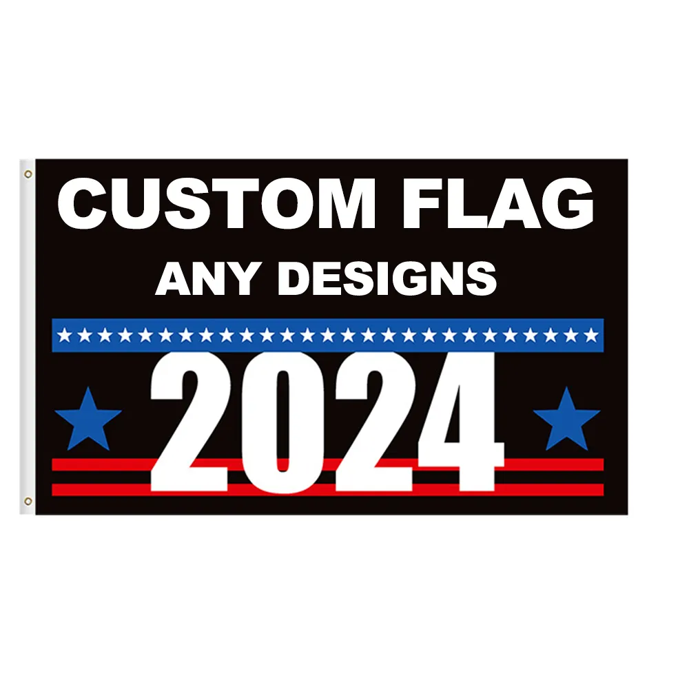 Hoge Kwaliteit Snelle Productie Verzending 2024 3X5 Ft Custom Vlaggen Alle Landen Nationale Vlag Custom Vlaggen