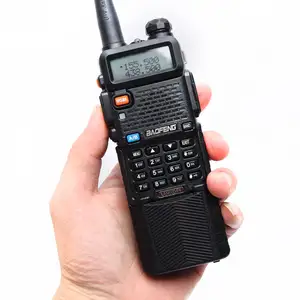 Walkie talkie baofeng banda dupla UV-5R, com rádio de 5w, 8w, uhf e vhf, longo alcance, uv-5r, 8w, revista, 1.01