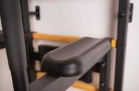 Wellshow Barre Murale en Bois Type Échelle Suédoise, Barre de Traction Murale pour Exercices à Domicile, Thérapie Physique et Gymnastique