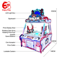 Máquina de excavación de premios, gran oferta, grúa de garras comercial operada con monedas para dulces y regalos, máquina expendedora de arcade para centros comerciales, FEC, OEM