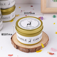 Meilleures ventes : Coffrets de bougies parfumées cylindriques faites à la main en Chine, en boîte métallique, avec fleurs séchées, cristaux et pierres brutes, et cire de soja mélangée