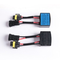 Sanvi 12V Nouveau Décodeur LED Canbus Sans Erreur Anti Scintillement Résistance Annuleuse 6000K Universel pour Phares à Lentille Projecteur