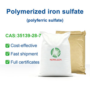 Sulfato de Hierro Polimerizado <span class=keywords><strong>Fe2</strong></span> Oh N <span class=keywords><strong>So4</strong></span> 3 N 2 M Cas 35139 28 7 Tratamiento de Aguas Grado Industrial - Product Image 1