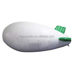厂家直销4m长PVC充气氦气齐柏林气球气密帐篷拱雪球低价