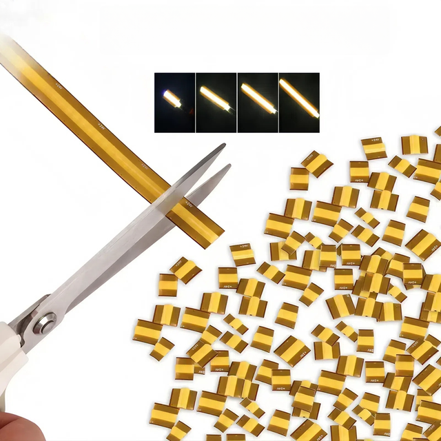 Hot Sale Free Cutting Anywhere 24V Dotless COB LED Strip Flexible Tape 3000K 4000K 6000K Cob 12V Strip Light