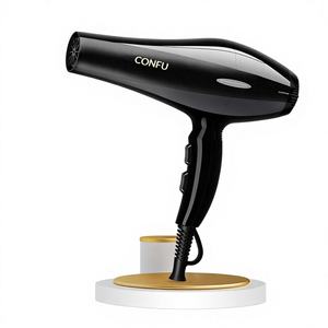 Sèche-cheveux professionnel Kangfu 2200W en nylon, buse unique, 6 vitesses, air chaud/froid, température constante, pour salon et usage domestique - Product Image 1