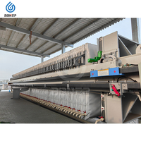 Peralatan Filter Press Otomatis Tipe Ruangan Baru BBNEP untuk Pengolahan Air Limbah dan Pengeringan Lumpur dengan Area Filter 10-400m