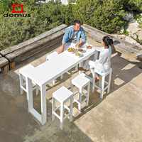 Ensemble de canapés en rotin brun et blanc de luxe italien, durable, multi-usages, pour l'extérieur, l'appartement, l'hôtel, le restaurant, chaises basses contemporaines