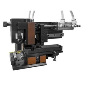 เครื่องหนีบจีบขอบนิวเมติกแบบปรับแต่งความกว้าง45มม. สำหรับธงไนลอนรูปทรงตัวยูขนาด40มม. - Product Image 5