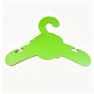 Appendiabiti in Cartone Verde Personalizzato con Stampa Cartoon, Pratico e Carino, Espositore per Abbigliamento Bambini - Product Image 2
