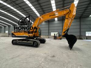 Excavadora hidráulica sobre orugas Hyundai de segunda mano usada maquinaria de proyecto de construcción grande de 30,5 toneladas - Product Image 6