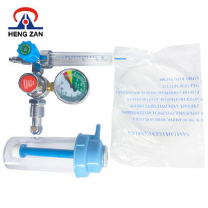 Hengzan duvara monte tıbbi oksijen regülatörü debimetre ile oksijen inhaler hastane için - Product Image 2