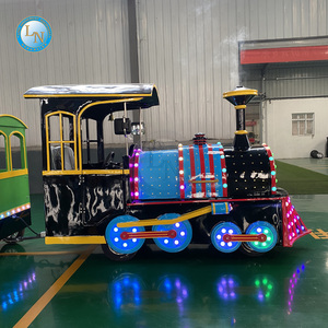 Trenino Elettrico <span class=keywords><strong>Thomas</strong></span> Tank Engine per Parchi Divertimento, Attrazione per Interni/Esterni con Carrozzeria in Acciaio e Fibra <span class=keywords><strong>di</strong></span> Vetro <span class=keywords><strong>di</strong></span> Alta Qualità - Product Image 6