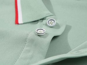 OEM Custom logo T-shirt High Quality Plain Short <b>Sleeve</b> Golf Shirt Quick Drying Breathable Seamless Polo Shirt for Men - Product Image 6