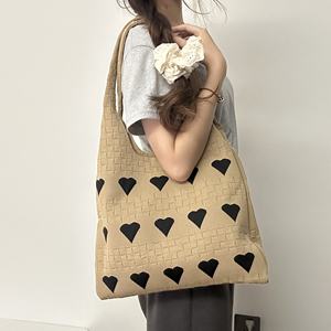 Sac à main tricoté 3D pour femme, sacs à bandoulière au design professionnel, vente en gros, pratique, <span class=keywords><strong>chic</strong></span>, moderne et tendance - Product Image 2