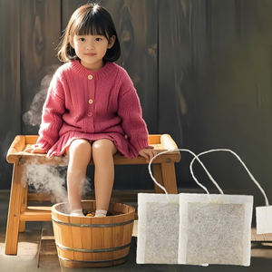 Tampons et masques jetables <span class=keywords><strong>pour</strong></span> <span class=keywords><strong>les</strong></span> <span class=keywords><strong>pieds</strong></span> de bébé à base de plantes, gingembre, angelica, écorce d'orange <span class=keywords><strong>pour</strong></span> la détoxification des <span class=keywords><strong>pieds</strong></span> - Médecine traditionnelle chinoise - Product Image 1