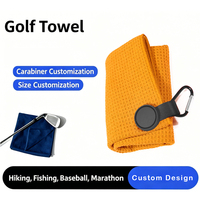 Surface de peinture magnétique texturée en microfibre personnalisée, techniques de tissage carrées avec motifs époustouflants, séchage rapide pour le golf