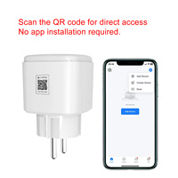 Prise intelligente Matter 10A/16A compatible Alexa et Google Home, télécommande, minuterie, prise US/EU, connexion directe Homekit