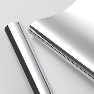 New aluminized OPP phim hoa giấy gói phản chiếu phim gương giấy tái sử dụng không thấm nước bạc bao bì giấy - Product Image 2