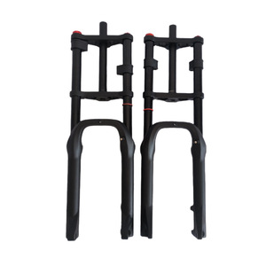 Horquilla Delantera Hidráulica de Aluminio Personalizada para Moto de Nieve, Doble Suspensión, Recorrido de 105 mm, Suspensión de Disco de 20 Pulgadas, Neumático Grueso de 40, Cyx22, 20*4 - Product Image 1