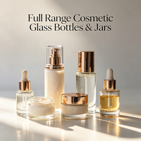Vente en gros de flacons en verre carrés de luxe pour parfum et mascara, de haute qualité, vides, 30 ml, 50 ml, 100 ml, pour femmes et hommes, élégants