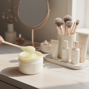 Base de Crema Refinadora de Poros de Hamamelis Semielaborada al por Mayor, 1KG 5KG, con Niacinamida, Equilibrante de Aceite, OEM - Product Image 3