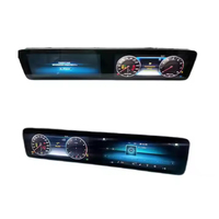 Velocímetro de Pantalla Dual de 12.3 Pulgadas W213, Nuevo Panel de Instrumentos Digital para el Tablero de Instrumentos del Automóvil, Reproductor de Radio para Automóvil