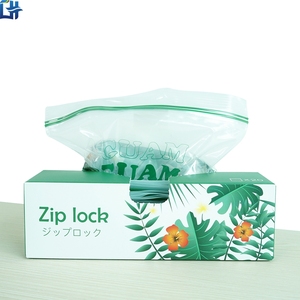 Chất lượng nhà máy rõ ràng LDPE đôi-con dấu nắp kéo trong suốt <span class=keywords><strong>Ziplock</strong></span> Túi tùy chỉnh Tủ đông cấp thực phẩm túi nhựa - Product Image 5