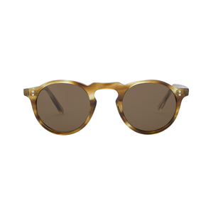 Kính mát thời trang cao cấp Ý, kiểu dáng cổ điển, logo tùy chỉnh, gọng tròn trong suốt làm từ acetate Mazzucchelli, có khả năng phân cực - Product Image 6