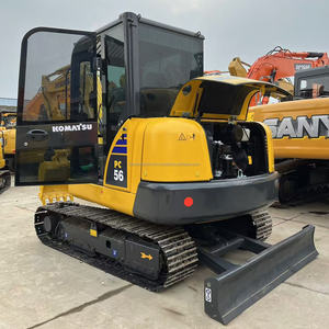 เครื่องขุด PC56-7มือสองพร้อมส่วนประกอบหลักของเครื่องยนต์มอเตอร์เกียร์ปั๊มเกียร์รับประกันคุณภาพ5ton - Product Image 5