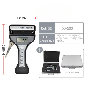 High Precision Portable Digital Wire Rope Tension Meter Handheld Cable Testing Equipment Steel Material OEM Customizable - Product Image 6