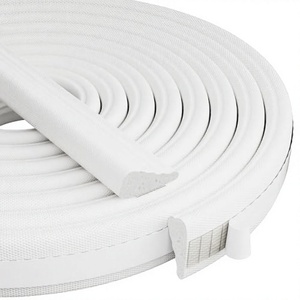 196 Tira de sellado de plástico en forma de cuña para puertas, insonorizante, fácil instalación, aislamiento de invierno, cancelación de ruido - Product Image 4