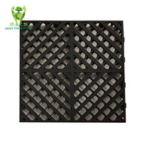 Usine de Guangzhou en gros facile à installer résistant à l'usure grille de lavage de voiture verrouillage plancher de garage en plastique sol sportif
