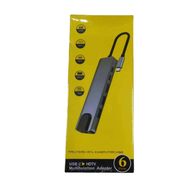 Usb Type c Hub 8 in 1 Usb Hub Multi Function Adapter for MacBook Pro and Type C Windows Laptops